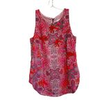 CAbi Women's Printed Pink Jubilee Dressy Tank Top 127 Small Photo 2