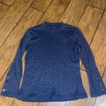 Violets & Roses Elegant Navy Blue sparkly Women's Sweater NWT petite medium Photo 2
