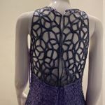 Scala  Lavender Beaded Gown SIZE M – Sleeveless High Neck Formal Evening Dress Photo 6