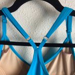 Athleta Size M Shorebreak Athleisure Dress Costal Blue Casual Beach Razor Back Photo 3