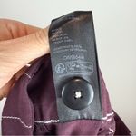 Anthropologie  Maeve The Colette Contrast Stitch Cropped Wide-Leg Pant Brown 25 Photo 15