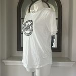 Michael Kors Printed Charm-Logo T-Shirt Logo Tee in White, Size S New w/Tag Photo 6
