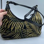 Fossil Vintage Y2K leaf Zebra print shoulder bag. Photo 0