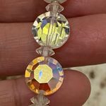 Unsigned Vintage Aurora Borealis Crystal Necklace Photo 2