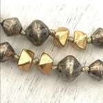 Stella & Dot silver and gold tone long necklace Photo 8