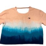 Tommy Hilfiger Sport Cutout Ombre Crop Top, Sz XS Photo 1