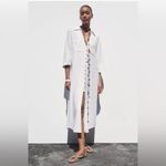ZARA NET  Linen Shirt Dress Photo 1