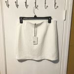 Relish women's L large front zip puff textured stretchy skirt 30 Photo 4