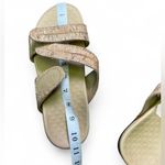 Vionic  Cork Shore Slide Slip On Sandals Adjustable Womens 9 Tan 2 Strap Comfort Photo 8
