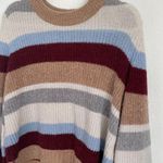 Baum Und Pferdgarten Courtney Autumn Tan Striped Pullover Sweater Photo 8