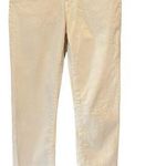 Edwin Endurance Mid Rise Bree Skinny Jeans Raw Hem Daisyness 25 x 26 NWT FLAW Yellow Photo 0