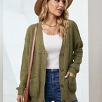 Forever 21  Olive Green Cardigan Photo 0