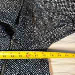 Lands' End Black and White Textured Jacket size XS (2/4) Gray Photo 7