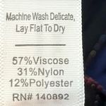 Marine layer Penny Lurex Pleated Midi Dress Women’s Size Medium Black Tie Waist Photo 14