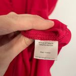 Market & Spruce  STITCH FIX Plus Size Cleve Flutter Sleeve Blouse Raspberry Pink Photo 9