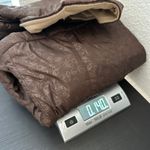 The North Face  Brown Geometric Pocket Full-Zip Puffer Jacket Women's Size Small Photo 13