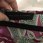 Peaches N Cream Purple/Green Boho Blouse S Photo 2