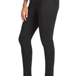 Betabrand Power Down Pant Black Ponte Seamed Legs Skinny Fit Size S Photo 0