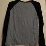 Gray and Black Long Sleeve Shirt with Red Truck Design Size M Photo 1