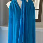 1. State  Blue Halter Neck Jumpsuit Wide Leg Flare Size XS New w/Tag Photo 7