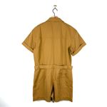 Club Monaco NEW  Cargo Utility Romper Jumpsuit Mustard Sz 10 Photo 4