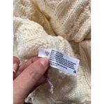 Knox Rose  Cable Knit Cowl Neck Cottagecore Womens Sweater Sz S Lace Boho Cozy Photo 9