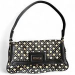 Kate Spade Womens  New York 
KESWICK Shoulder Bag Purse 
Black White Canvas Photo 0