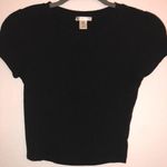 Bozzolo Black Cropped Tes  Photo 0