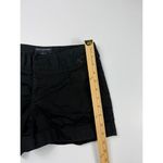 Banana Republic  Black Cotton Chino Shorts Classic Summer Casual Size 6‎ Photo 3