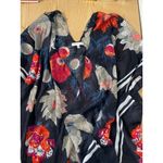 B10 Women’s Floral Swimsuit Cover up Lightweight Soft One Size Blue Size undefined Photo 1