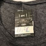 UFC Tampa Event Gray Sleeveless Tank Top Athletic Workout Shirt Womens Size 2XL Photo 3