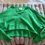 Urban Outfitters  BDG Green Crop Sweater Photo 0