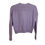 J.Crew  Lilac Purple Ribbed V-Neck Cardigan Sweater Photo 2