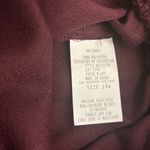 Blazer & Skirt Suit Elegant Burgundy Embroidered Blazer Pride & Joy 14 W Red Size 14W Photo 4