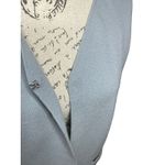 Anne Klein  Light Blue Cardigan Hook & Eye Closure Sweater 100% Merino Wool XL Photo 5