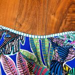 La Blanca  Neon Nights Off Shoulder Ruffle One Piece Swimsuit Photo 5