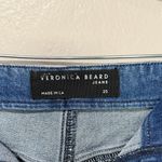 Veronica Beard Crosbie Crop wide crop High Rise Bright Blue Wash Jeans Photo 10