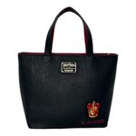Lounge Fly Harry Potter Black Suit Tie Embroidered Crossbody Purse Rare Handle Photo 1