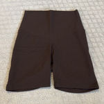 Aerie  offline brown biker shorts  Photo 0