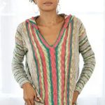 Lovestitch  Riviera Striped Hoodie M/L Photo 0