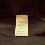 SALONI Scarlet Daisy Tilly Red Gold Black Shimmer Ruffle Mini C Dress Size 0 Photo 14