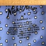 Nick & Nora  Chandelier Print Sleep Shirt Whimsical Nightgown Medium Photo 3