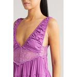Free People Spring Fling Romper Purple XS NWT Photo 2