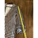 Cami NYC  Owen blazer in black gingham 100% silk relaxed boyfriend fit for fall L Photo 2