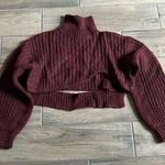 Bani.b burgundy sweater Photo 0