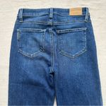 Paige Cindy Crop High Rise Straight Leg Jeans in Roam Medium Wash Size 25 Photo 5