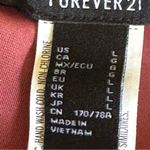 Forever 21 Velvet Wine Elastic Waist Leggings Sz L Photo 7