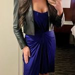 Purple Moda International Strapless Corset Boning Dress Size M Size M Photo 8