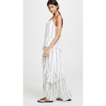 ATM Gauze Ruffle Slip Dress Photo 2