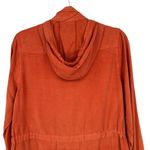Angie Utility Jacket with Hood Sunwashed Orange Size Small Photo 8